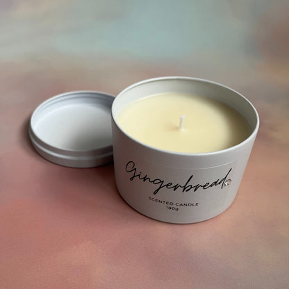 Gingerbread Soy Candle 180g Tin - LIMITED EDITION