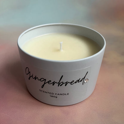 Gingerbread Soy Candle 180g Tin - LIMITED EDITION