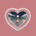 Bloom — Collectible Heart Sticker | June 2026 Designed by laveny.art