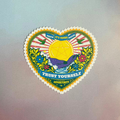 Ace of Pentacles — Collectible Heart Sticker | May 2026 Designed by Dwickie Widyatmoko