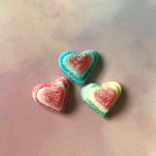 CBD Gummies - Rainbow Hearts